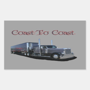 Coast to Coast Sticker