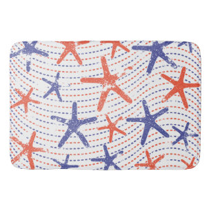 Coastal Americana Starfish Bath Mat