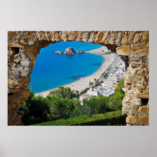 Coastal Archway Poster