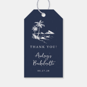 Coastal Bachelorette Party Gift Tags