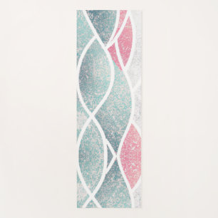 Coastal/Beach abstract waves Yoga Mat