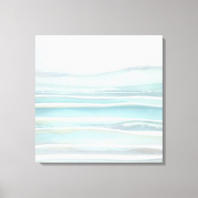 Coastal Beach Canvas Print (Front)