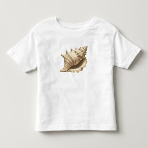 Coastal/beach/nautical seashell toddler t-shirt