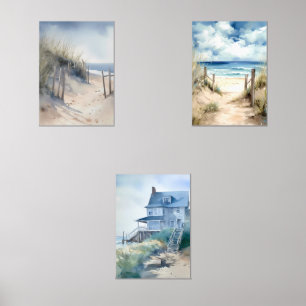 Coastal Beach Panorama