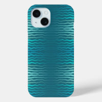 Coastal Beach Salty Turquoise Wave Abstract Design
