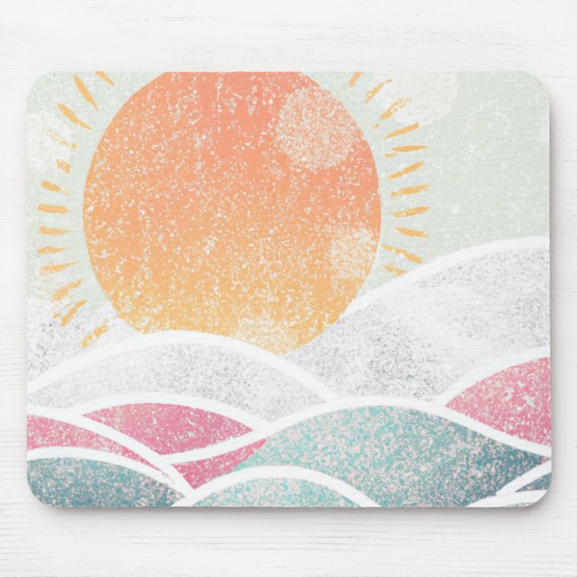 Coastal/Beach/sunny  Mouse Pad (Front)
