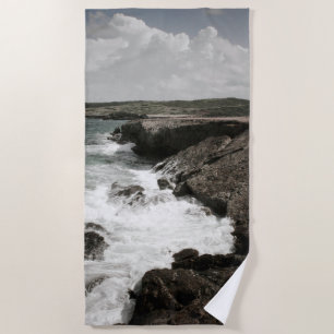 Coastal beach towel