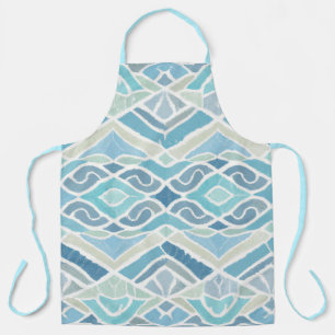 Coastal/beachy/nautical blue apron