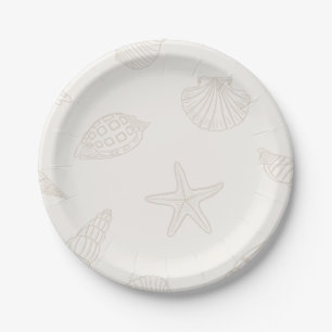 Coastal Bites Almond Milk Paper Plate