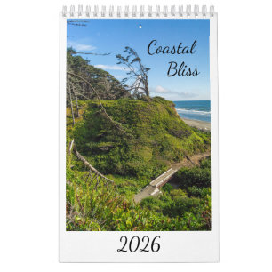 Coastal Bliss Photo Calendar