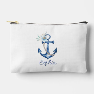 Coastal Blue Anchor Toiletry Bag   Nautical Travel