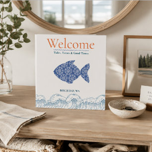 Coastal Blue Fish Guest Information  Binder