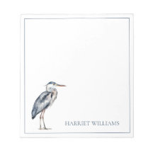 Coastal Blue Heron Bird Personalized
