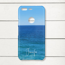 Coastal Blue Ocean Personalized