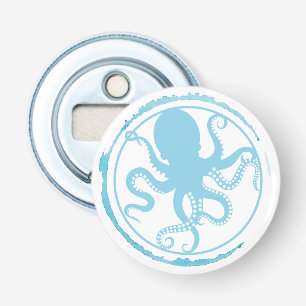 Coastal Blue Octopus 2 Bottle Opener