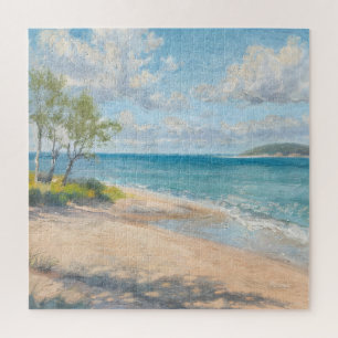 Coastal Breeze Fine Art Beach Print Jigsaw Puzzle