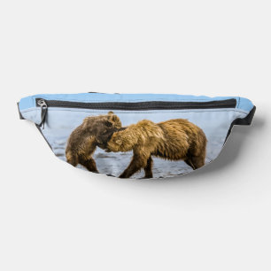 Coastal brown bears fanny pack