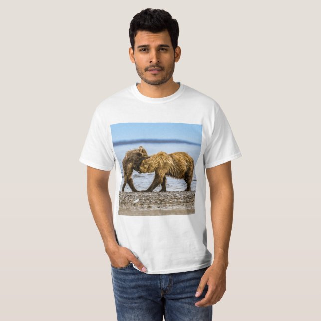 Coastal brown bears T-Shirt (Front Full)