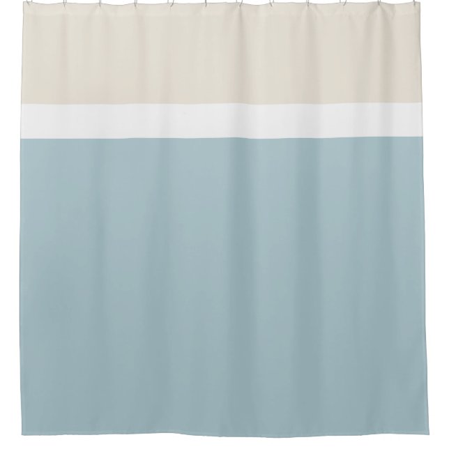 Coastal Calm Modern Blue & White (Front)