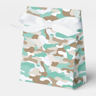 Coastal Camouflage Favor Box