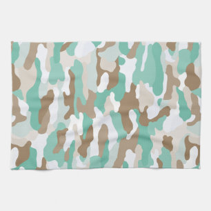 Coastal Camouflage Kitchen Towel
