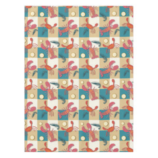 Coastal Catch Picnic Tablecloth