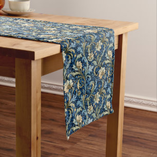 Coastal Chic: French Blue Inspirations Long Table Runner