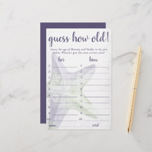 Coastal Chic   Purple Starfish Guess How Old Game