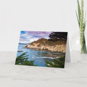 Coastal Cliff Landscape Card