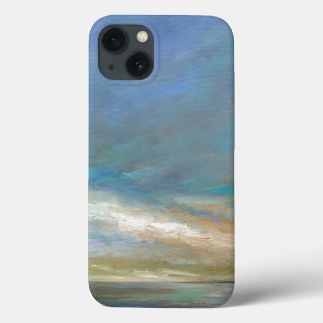 Coastal Clouds with Ocean Case-Mate iPhone Case (Back)
