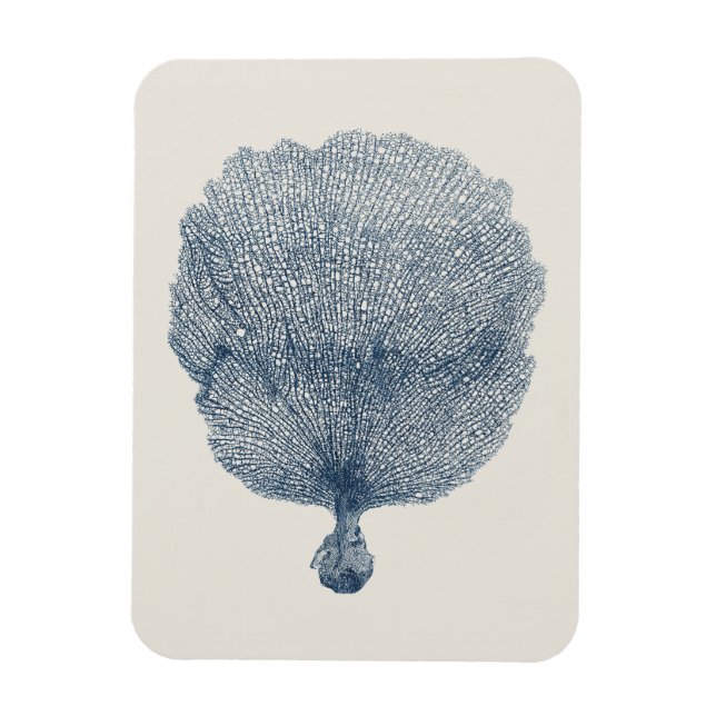 Coastal Collection in Indigo VI Magnet (Vertical)