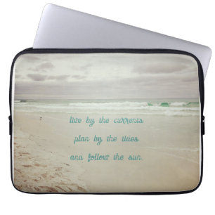Coastal Colour Beach Life Wisdom Laptop Sleeve