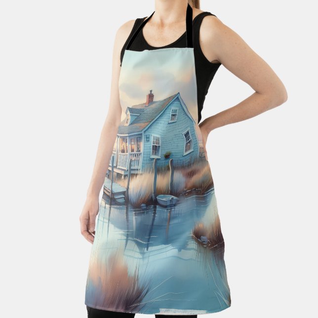 Coastal Cottage at Sunrise Marsh Apron (Insitu)