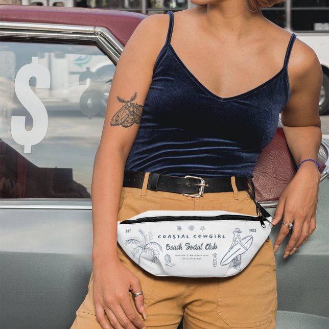 Coastal Cowgirl Bachelorette  Fanny Pack (Creator Uploaded)