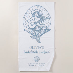 Coastal Cowgirl beach bachelorette weekend  Towel