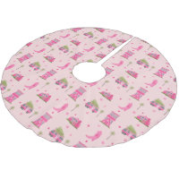 Coastal Cowgirl Boots Pink Christmas Camper Modern