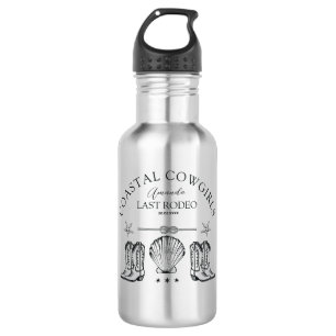 Coastal Cowgirl Boots Western Bachelorette Party 532 Ml Water Bottle