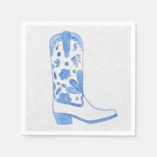 Coastal Cowgirl Cocktail Napkin