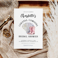 Coastal Cowgirl Elegant Bridal Shower