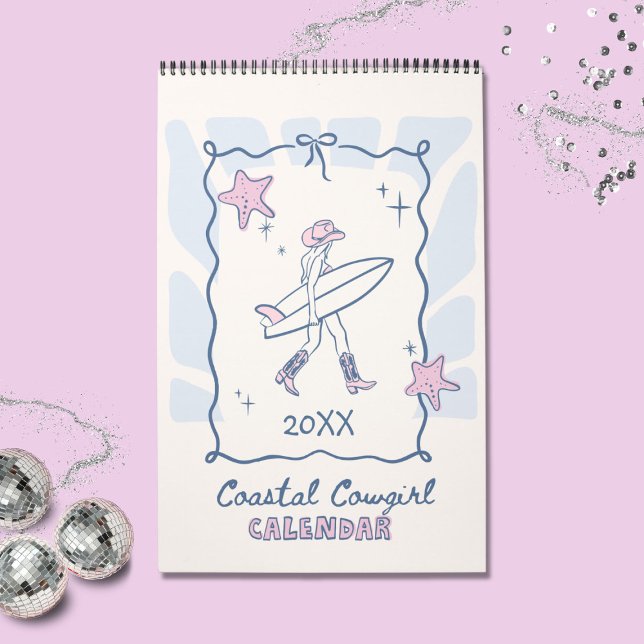 Coastal Cowgirl Girly Planner Calendar (Coastal Cowgirl Girly Planner Calendar)
