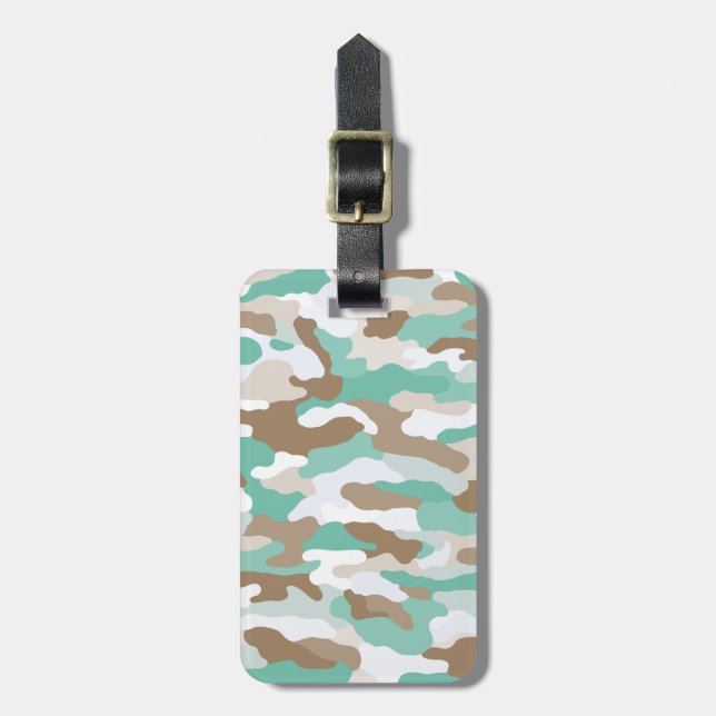 Coastal Custom Luggage Tag (Front Vertical)