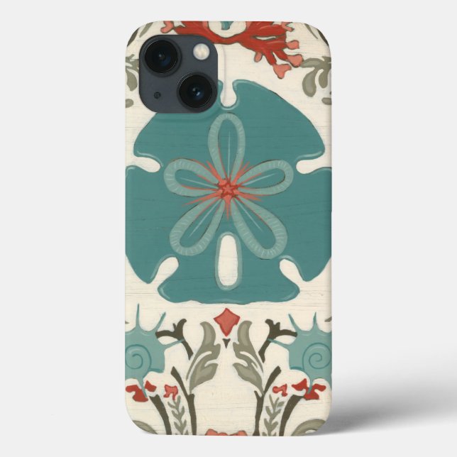 Coastal Damask II Case-Mate iPhone Case (Back)