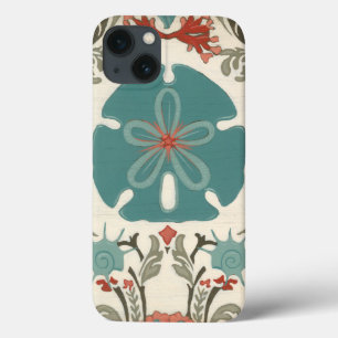 Coastal Damask II iPhone 13 Case