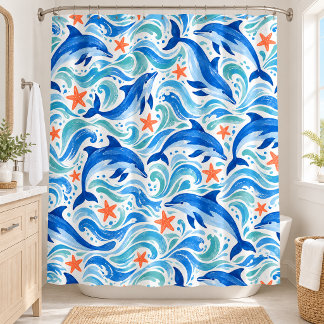 Coastal Dolphins and Waves