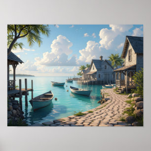 Coastal dreaming poster