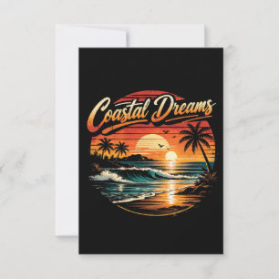 Coastal Dreams Thank You Card