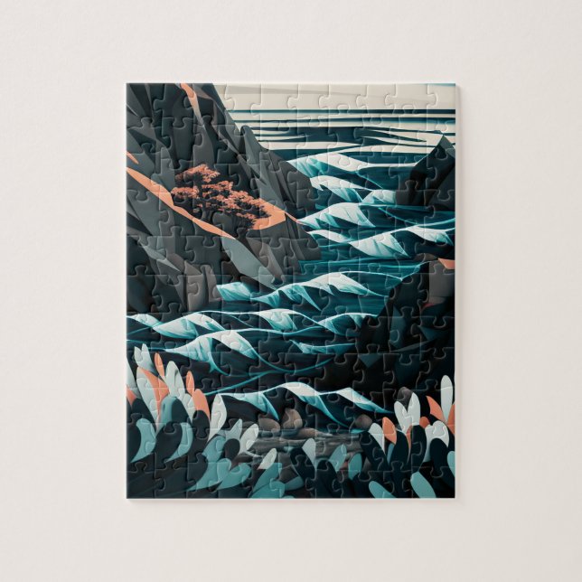 Coastal Energy Jigsaw Puzzle (Vertical)