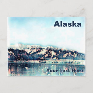 Coastal Glacier Postcard