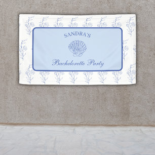 Coastal Grandmother Beach Bach Bachelorette Party Banner