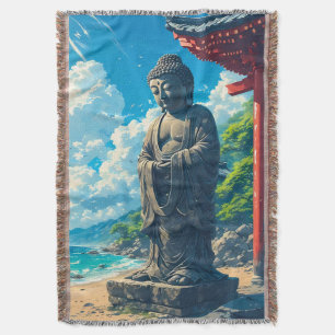 Coastal Guardian Throw Blanket